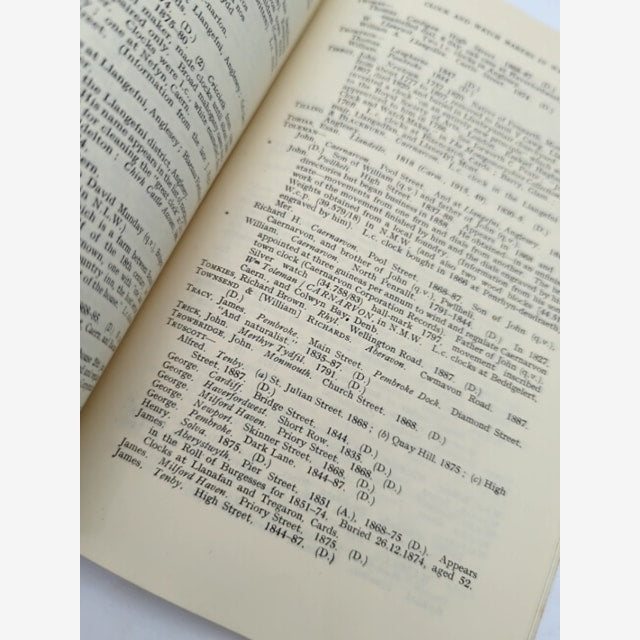 Clock And Watch Makers In Wales by Iorwerth C Peate (Paperback, 1945) by Iorwerth C Peate — photo 4