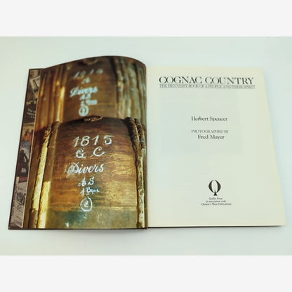 Cognac Country. The Hennesy Book Of A People And Their Spirit by Herbert Spencer by Herbert Spencer — photo 4