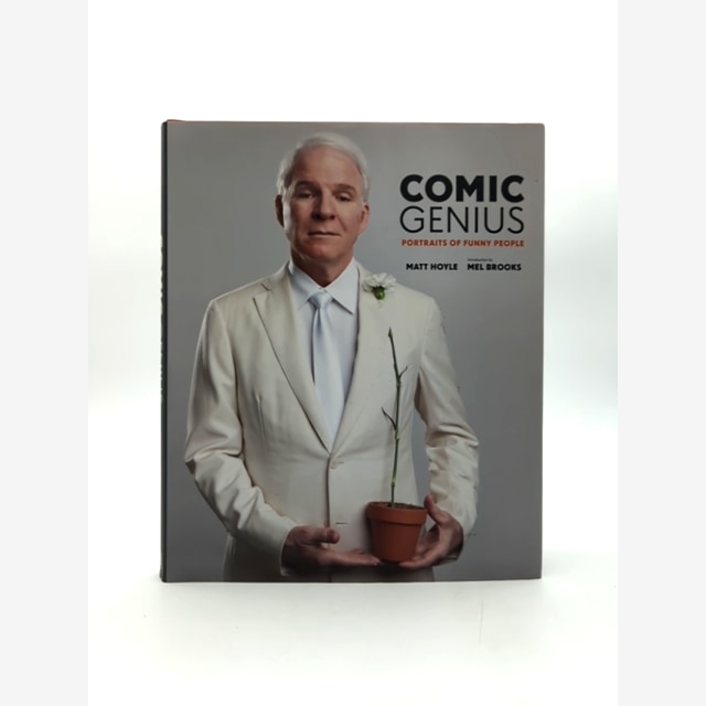 Comic Genius: Portraits Of Funny People by Matt Hoyle & Mell Brooks, Comedies by Matt Hoyle & Mell Brooks book cover