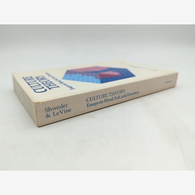 Culture Theory Essays On Mind, Self And Emotion, Robert Alan Levine Richard A S by Robert A. Levine — photo 6