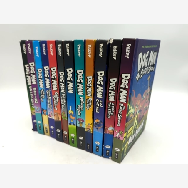 Dav Pilkey Hardcover Bundle Dogman Cat Kid Bundle: 12x Dog Man 3x Cat Kid Gra… by Dav Pilkey — photo 3