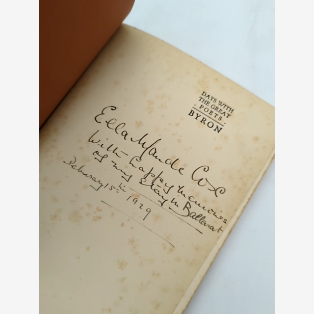 Day With Byron by M C Gillington (Hardcover, 1910) Biography & Autobiography by M C Gillington — photo 4