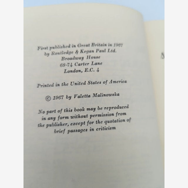 Diary In The Strict Sense Of The Term by Bronislaw Makinowski (Hardcover, 1967) by Bronislaw Makinowski — photo 3