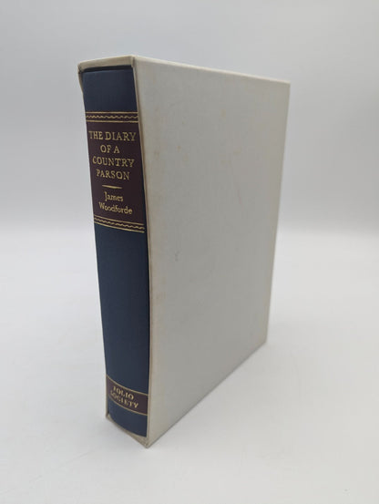 Diary Of A Country Parson By James Woodforde Folio Society Edition by James Woodforde — photo 3