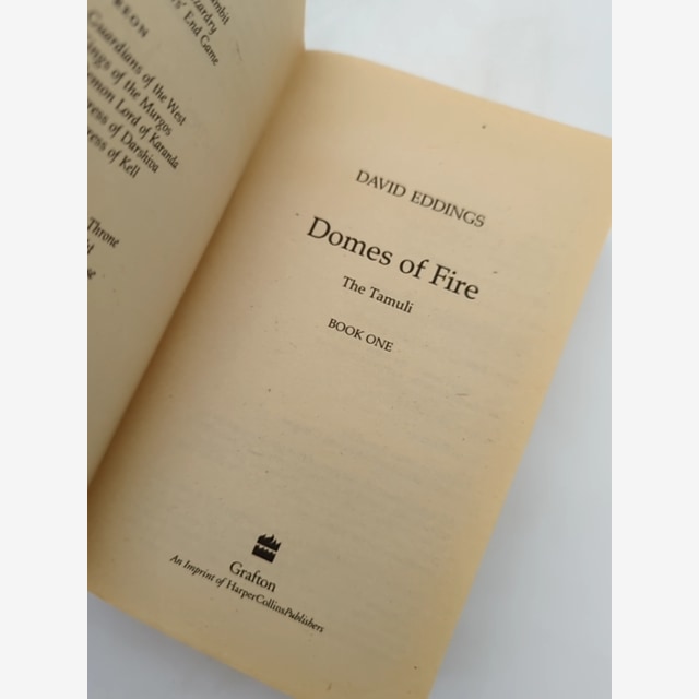 Domes Of Fire by David Eddings (Paperback, 1993) Fantasy by David Eddings — photo 2