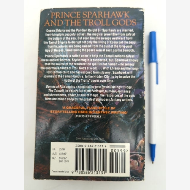 Domes Of Fire by David Eddings (Paperback, 1993) Fantasy by David Eddings — photo 6