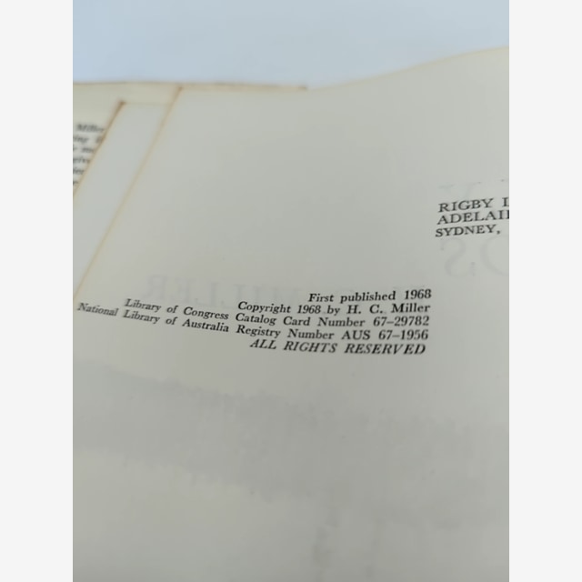 Early Birds by Horace Clive Miller (Hardcover, 1968) 1st Ed Australian Aviator — photo 4