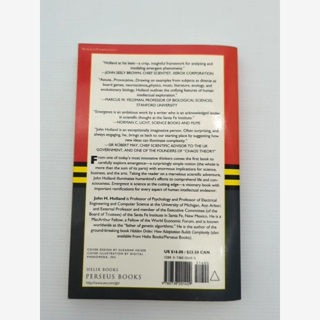 Emergence From Chaos To Order by John H. Holland, Chaos Theory by John H. Holland — photo 4