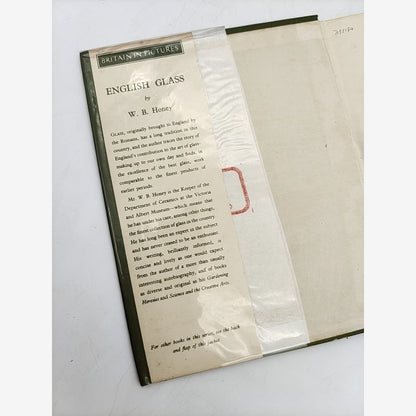 English Glass by W B Honey (Hardcover, 1946) by W B Honey — photo 3