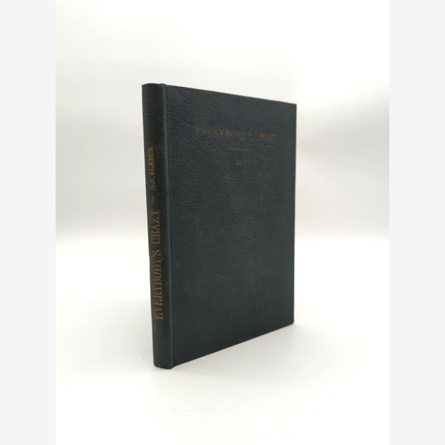Everybody's Crazy by G C Bleeck (Hardcover, 1943) Psychology by G C Bleeck book cover