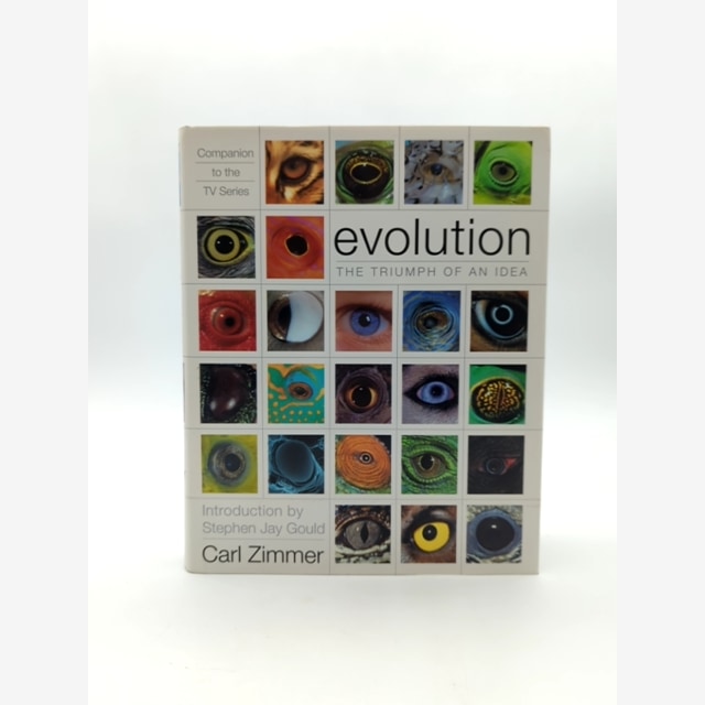 Evolution The Triumph of an Idea by Carl Zimmer (Hardcover, 2001) 1st Edition by Carl Zimmer book cover