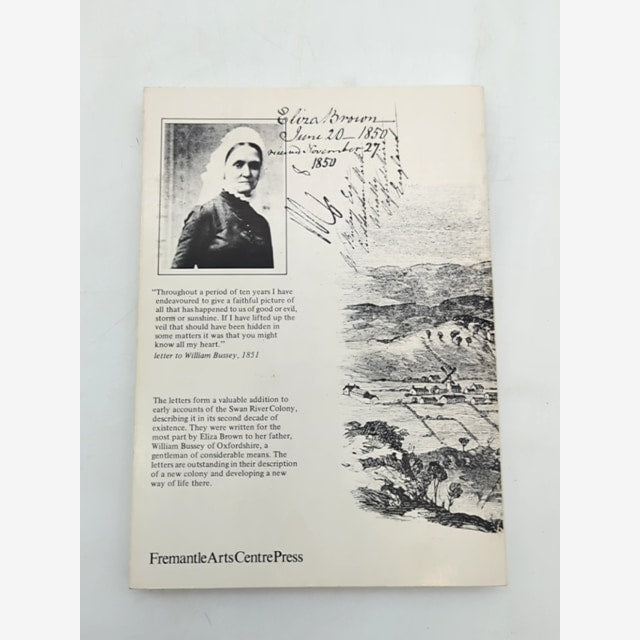 Faithful Picture: Letters Of Eliza And Thomas Brown, York In The Swan River WA by Eliza Brown — photo 4