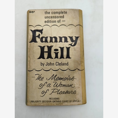 Fanny Hill by John Cleland (Paperback, 1964) 1st Ed, Complete Uncensored, Erotic by John Cleland — photo 3