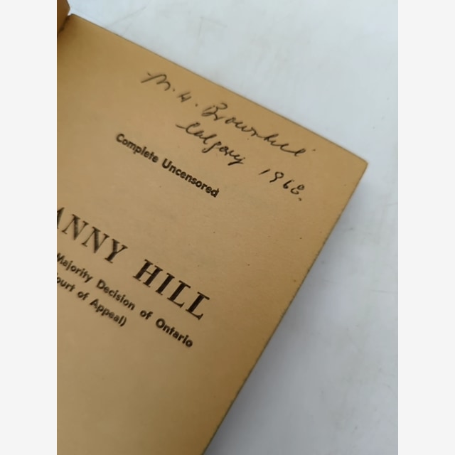 Fanny Hill by John Cleland (Paperback, 1964) 1st Ed, Complete Uncensored, Erotic by John Cleland — photo 6