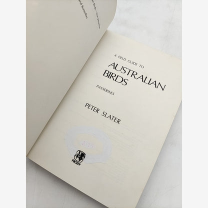 Field Guide To Australian Birds, Volume Two: Passerines by Peter Slater — photo 2