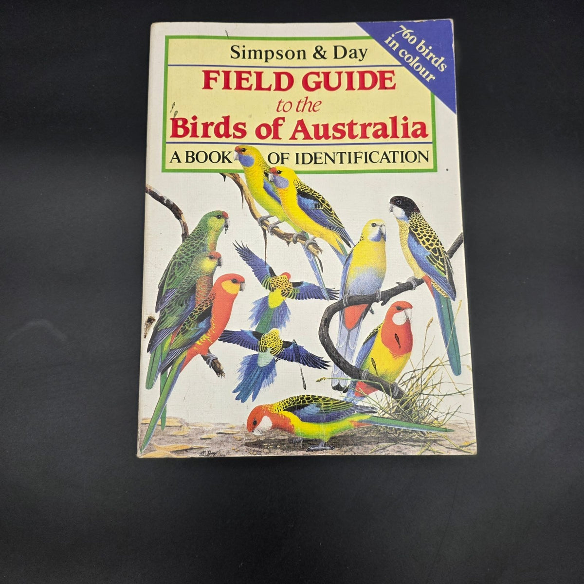 FIELD GUIDE to the Birds of Australia by Simpson Day book cover