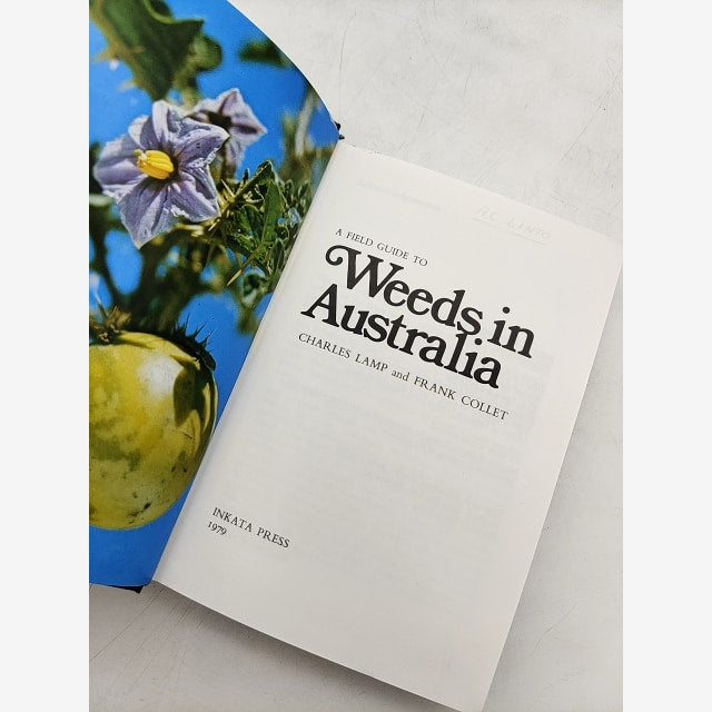 Field Guide To Weeds In Australia by C. A Lamp (Hardcover, 1976) Agriculture — photo 3