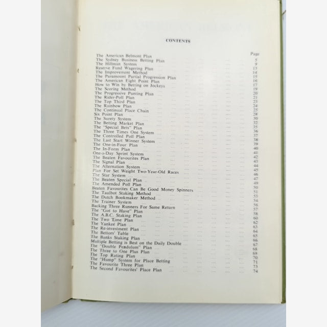 Fifty World Class Betting Systems by Unknown (Cloth) Reference by Unknown — photo 3