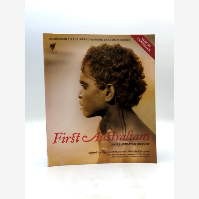 First Australians: An Illustrated History, Australian Aboriginal Indigenous Book by Marcia Langton book cover