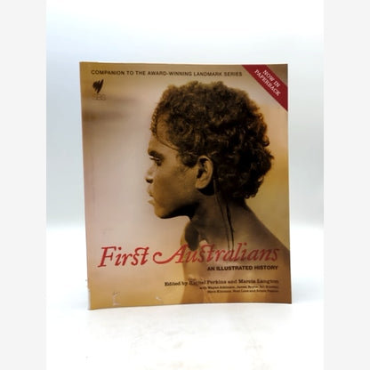 First Australians: An Illustrated History, Australian Aboriginal Indigenous Book by Marcia Langton book cover