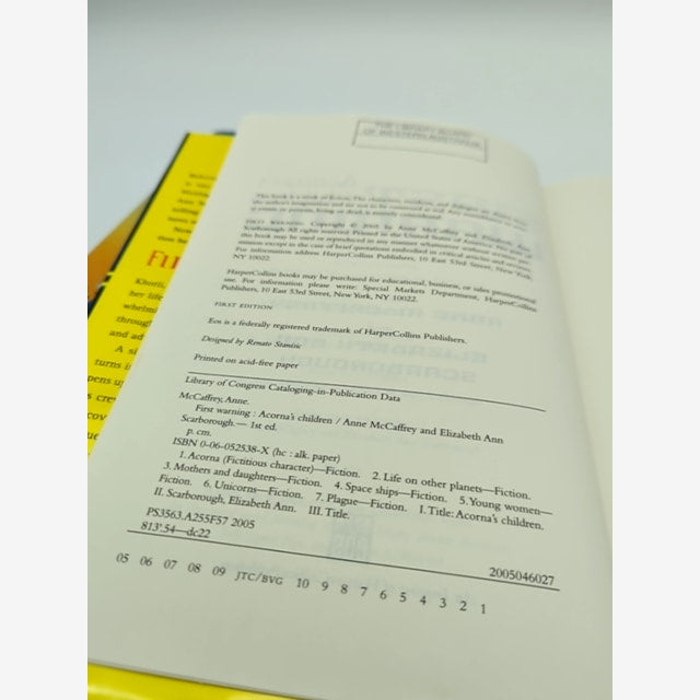 First Warning & Pegasus In Flight by Anne McCaffrey 2x Hardcover Fantasy bundle by Anne McCaffrey — photo 2