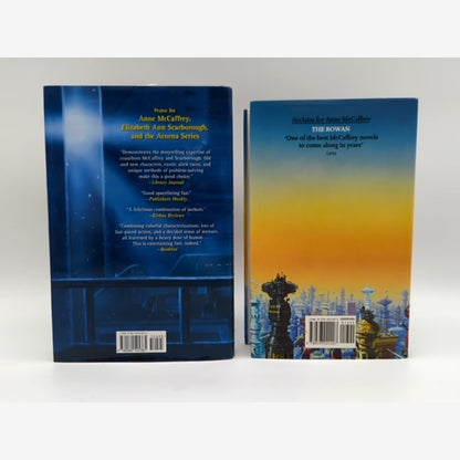 First Warning & Pegasus In Flight by Anne McCaffrey 2x Hardcover Fantasy bundle by Anne McCaffrey — photo 3