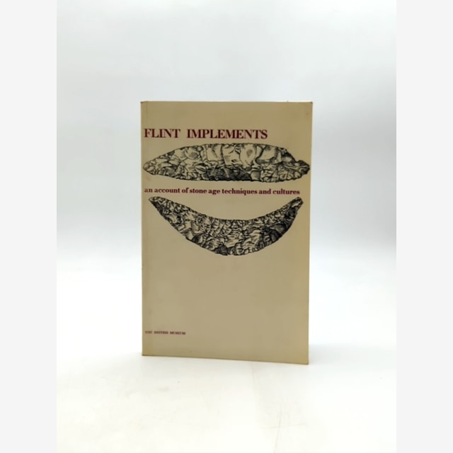 Flint Implements by Trustees of the British Museum (Paperback, 1968) Archaeology by Trustees Of The British Museum book cover
