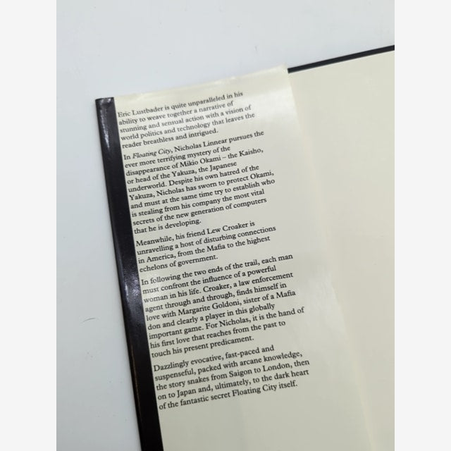 Floating City by Eric Lustbader (Hardcover, 1994) 1st Edition by Eric Lustbader — photo 3
