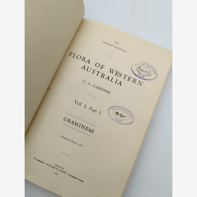 Flora Of Western Australia by C A Gardner (Hardcover, 1952) by C A Gardner — photo 2