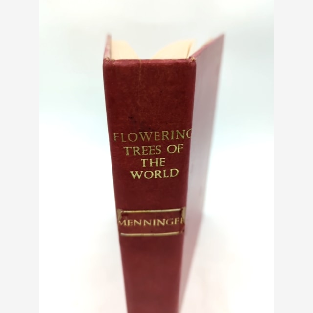 Flowering Trees Of The World by Edwin A Menninger (Hardcover, 1962) by Edwin A Menninger book cover