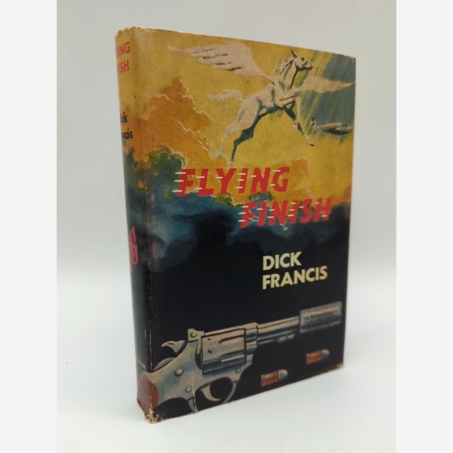 Flying Finish by Dick Francis (Hardcover, 1968) Mystery, Horse Thriller Novel by Dick Francis book cover