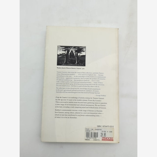 From The Country by T R Garnett (Paperback, 2001) Agriculture — photo 5