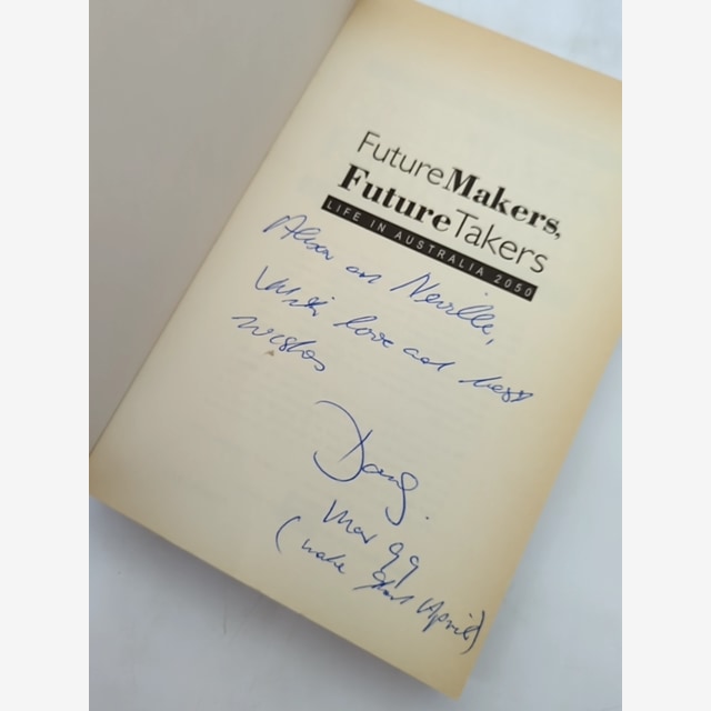 Future Makers, Future Takers: Life In Australia 2050 by Doug Cocks SIGNED by Doug Cocks — photo 4