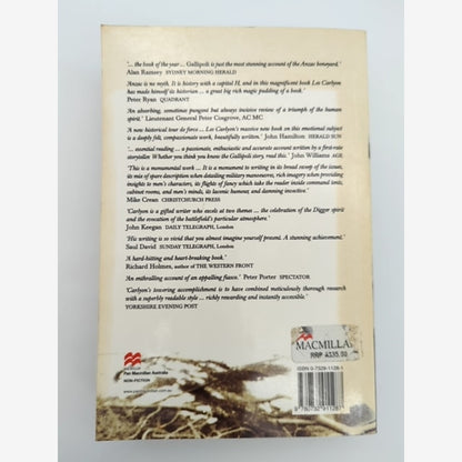 Gallipoli by Les Carlyon (Trade Paperback, 2002) 1st Edition World War I by Les Carlyon — photo 6