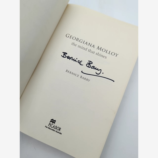 Georgiana Molloy The Mind That Shines by Bernice Barry, History, Signed by Bernice Barry — photo 4