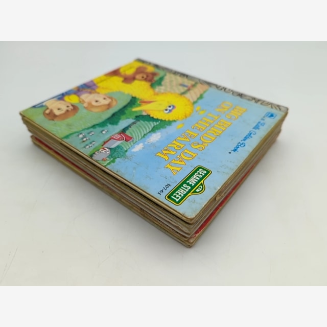 Golden Books Hardcover Bundle x8: Puppy Love, Big Bird's Red Book, The Four S… by Golden Books — photo 2