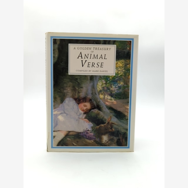 Golden Treasury Of Animal Verse Mark Daniel 1989 Poetry Rare by Mark Daniel book cover