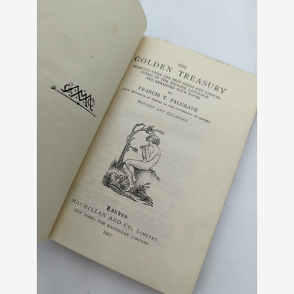 Golden Treasury Of Songs Lyrics by Francis T Palgrave (Cloth, 1907) by Francis T Palgrave — photo 4