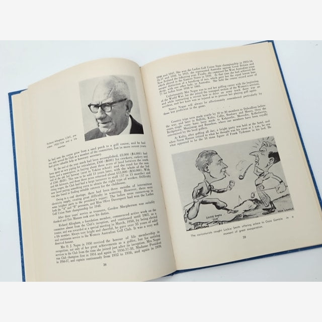 Golfing At Yokine by R E Davidson (Cloth, 1967) History by R E Davidson — photo 2