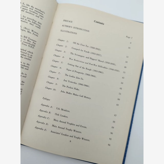 Golfing At Yokine by R E Davidson (Cloth, 1967) History by R E Davidson — photo 4