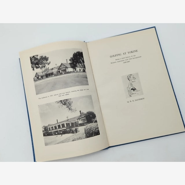 Golfing At Yokine by R E Davidson (Cloth, 1967) History by R E Davidson — photo 5