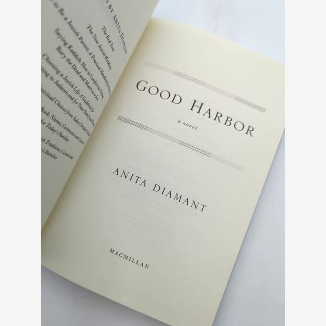 Good Harbor by Anita Diamant (Hardcover, 2001) 1st Edition Chick Lit, Fiction by Anita Diamant — photo 3