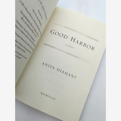 Good Harbor by Anita Diamant (Hardcover, 2001) 1st Edition Chick Lit, Fiction by Anita Diamant — photo 3