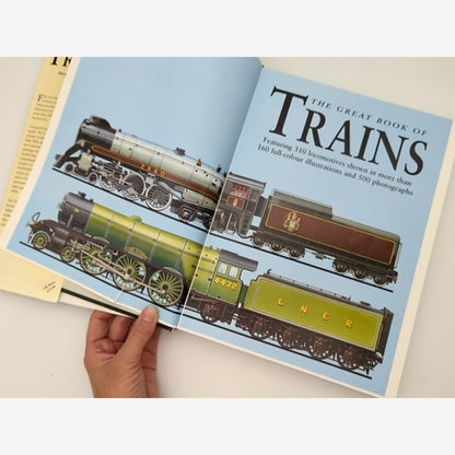 Great Bk Of Trains by Pavilion Books John Brian Hollingsworth, Trains by "Pavilion Books John Brian Hollingsworth" — photo 4