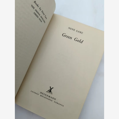 Green Gold by Nene Gare (Hardcover, 1963) by Nene Gare — photo 4