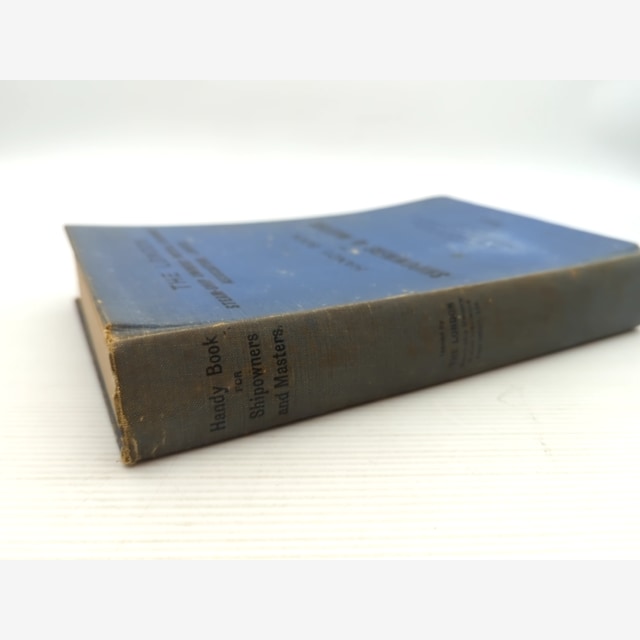 Handy Book For Shipowners And Masters by H Holman (Hardcover, 1953) by H Holman — photo 6