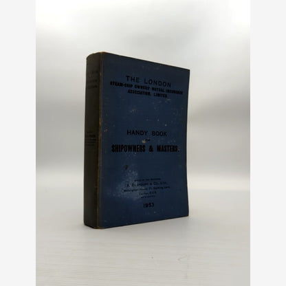 Handy Book For Shipowners And Masters by H Holman (Hardcover, 1953) by H Holman book cover