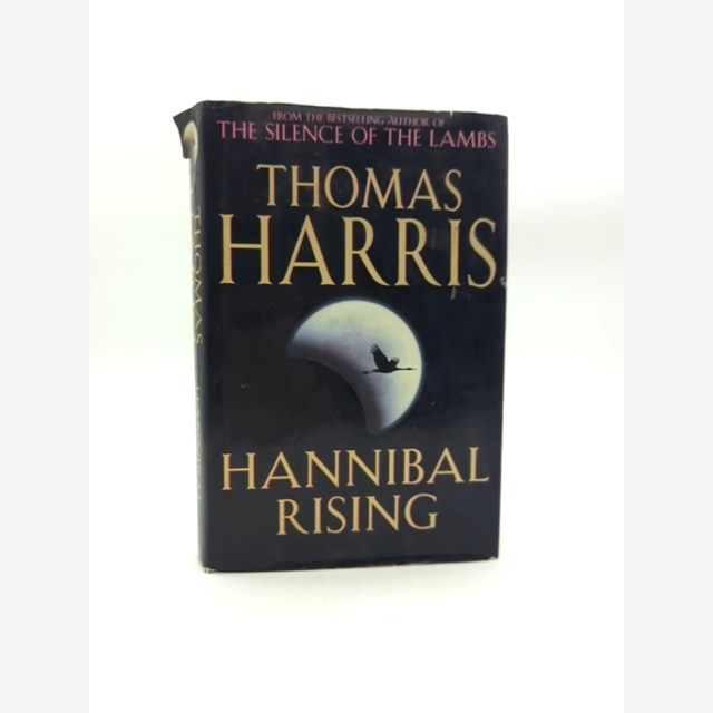 Hannibal Rising Novel by Thomas Harris (Hardcover, 2006) 1st Edition Thriller by Thomas Harris book cover