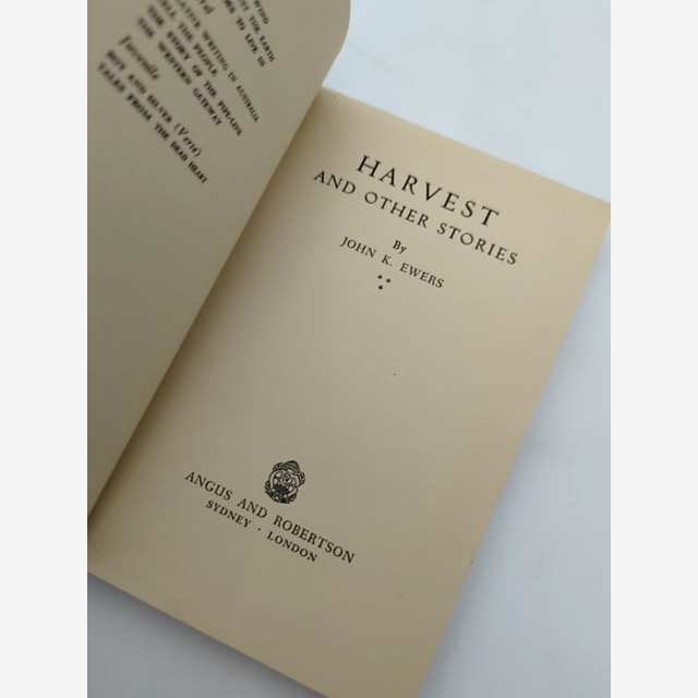 Harvest And Other Stories by John K Ewers (Hardcover, 1949) by John K Ewers — photo 3