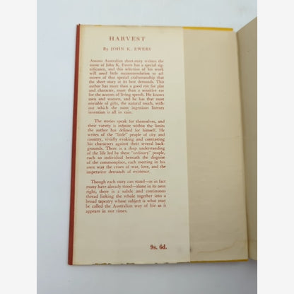 Harvest And Other Stories by John K Ewers (Hardcover, 1949) by John K Ewers — photo 4